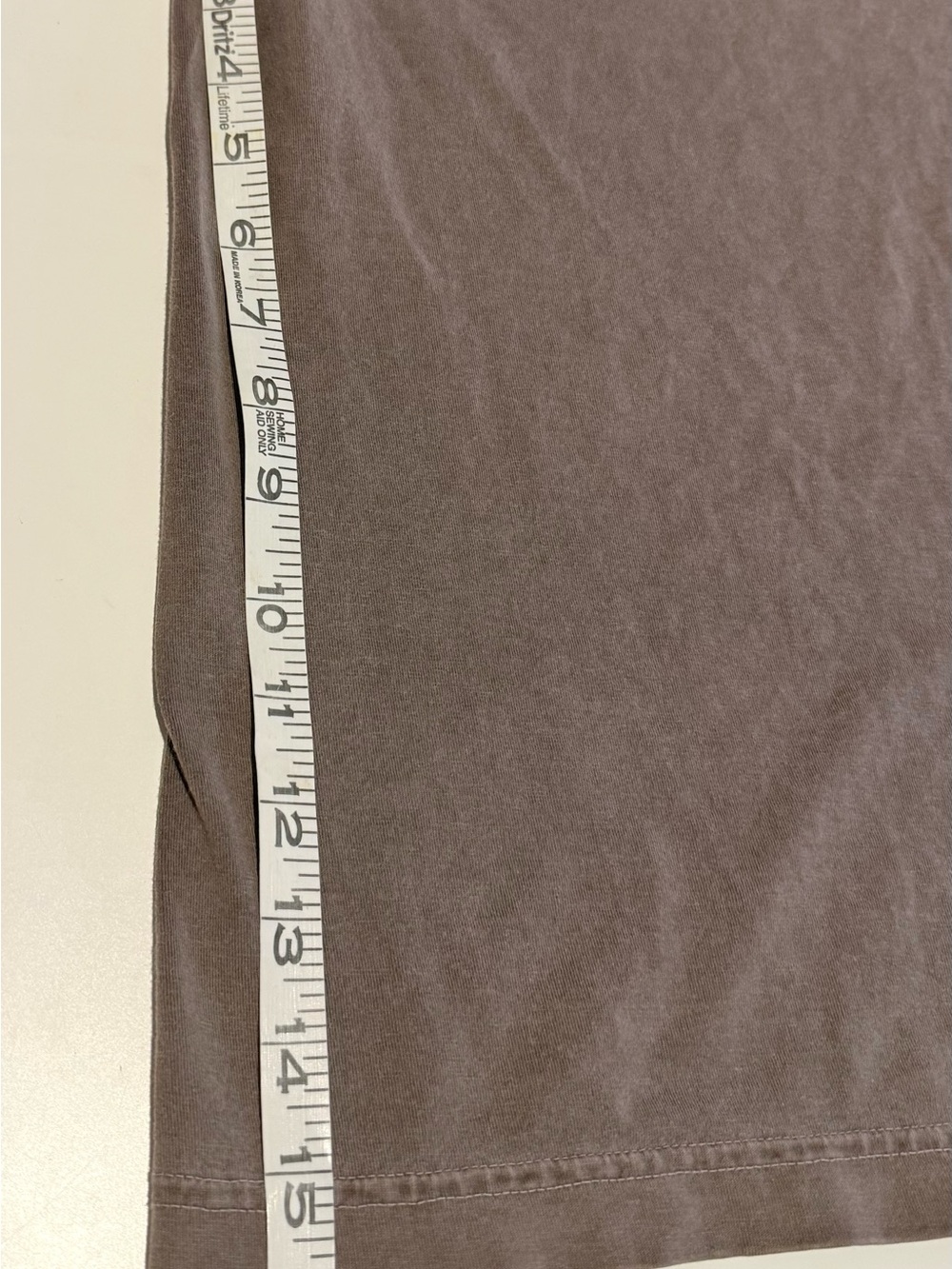 Life Is Good Taupe Long-Sleeve Tee with Pink Heart. #0089 - Picture 7 of 7